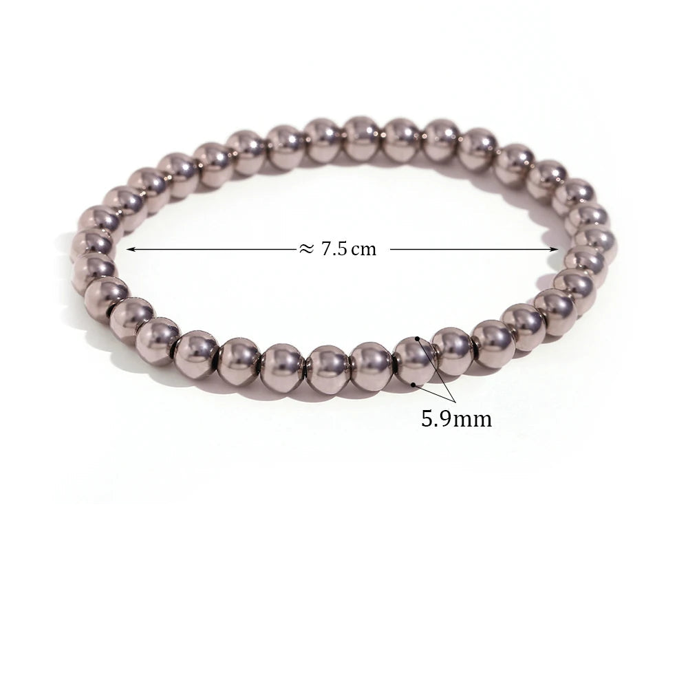 Pulseira Elástica Banhada a Ouro e Prata