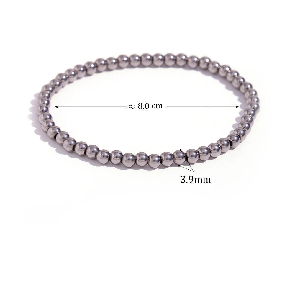 Pulseira Elástica Banhada a Ouro e Prata