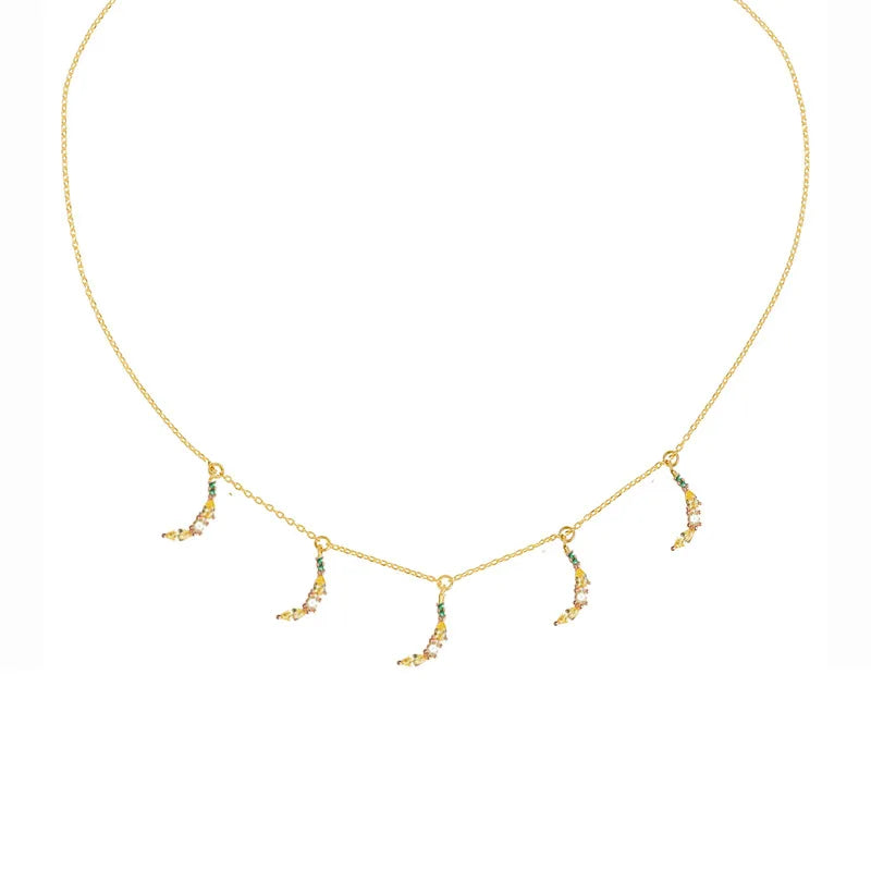 Gargantilha Frutas Douradas 18k