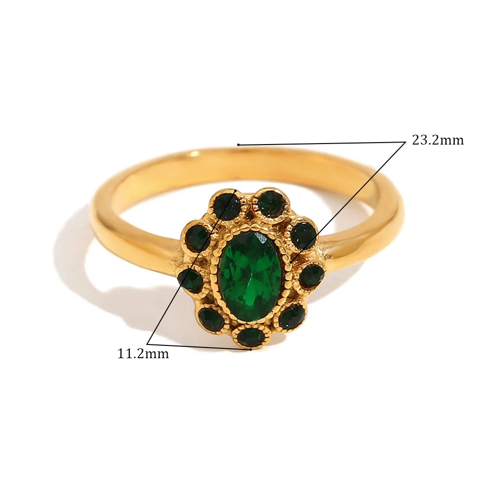 Anel Elegância Pérola Banhado a Ouro