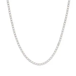 Colar Luxo Zircônia Banhado a Ouro