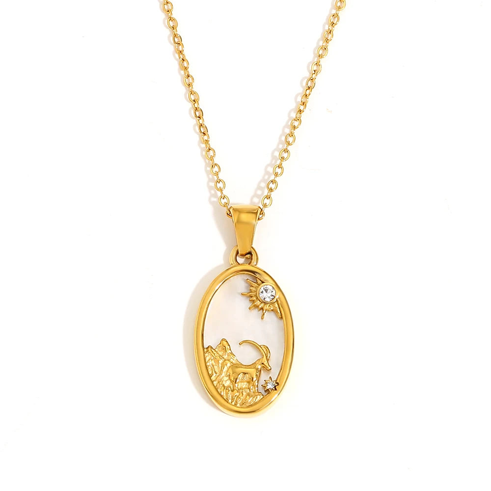 Colar Constelação Dourado