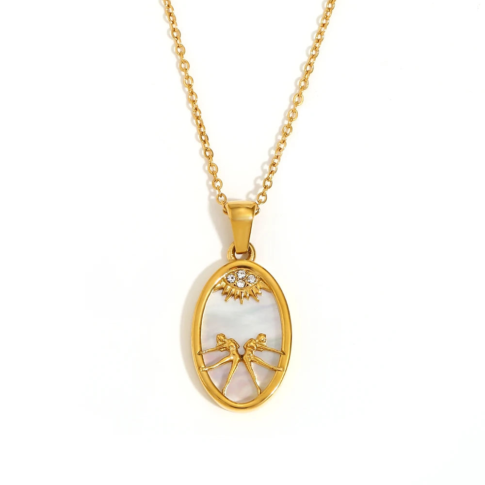 Colar Constelação Dourado