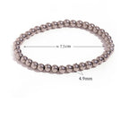 Pulseira Elástica Banhada a Ouro e Prata