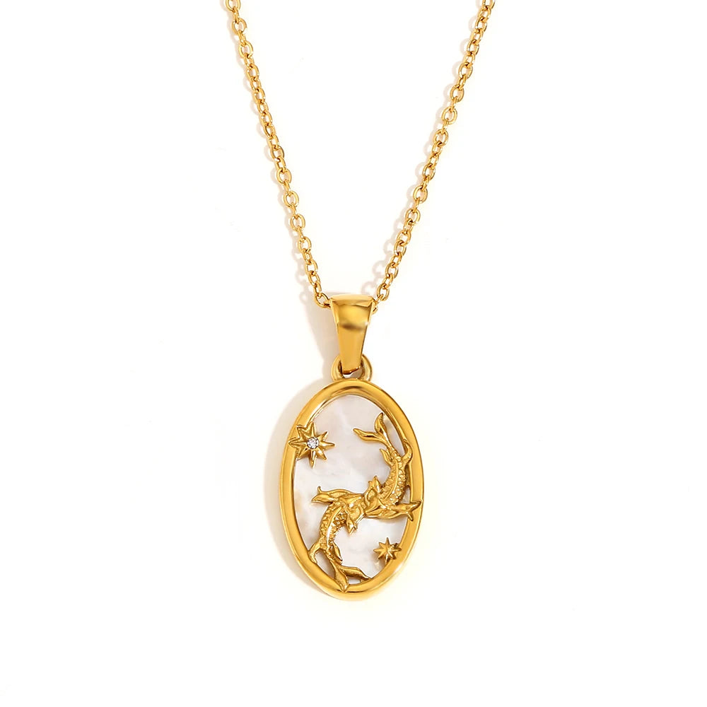 Colar Constelação Dourado