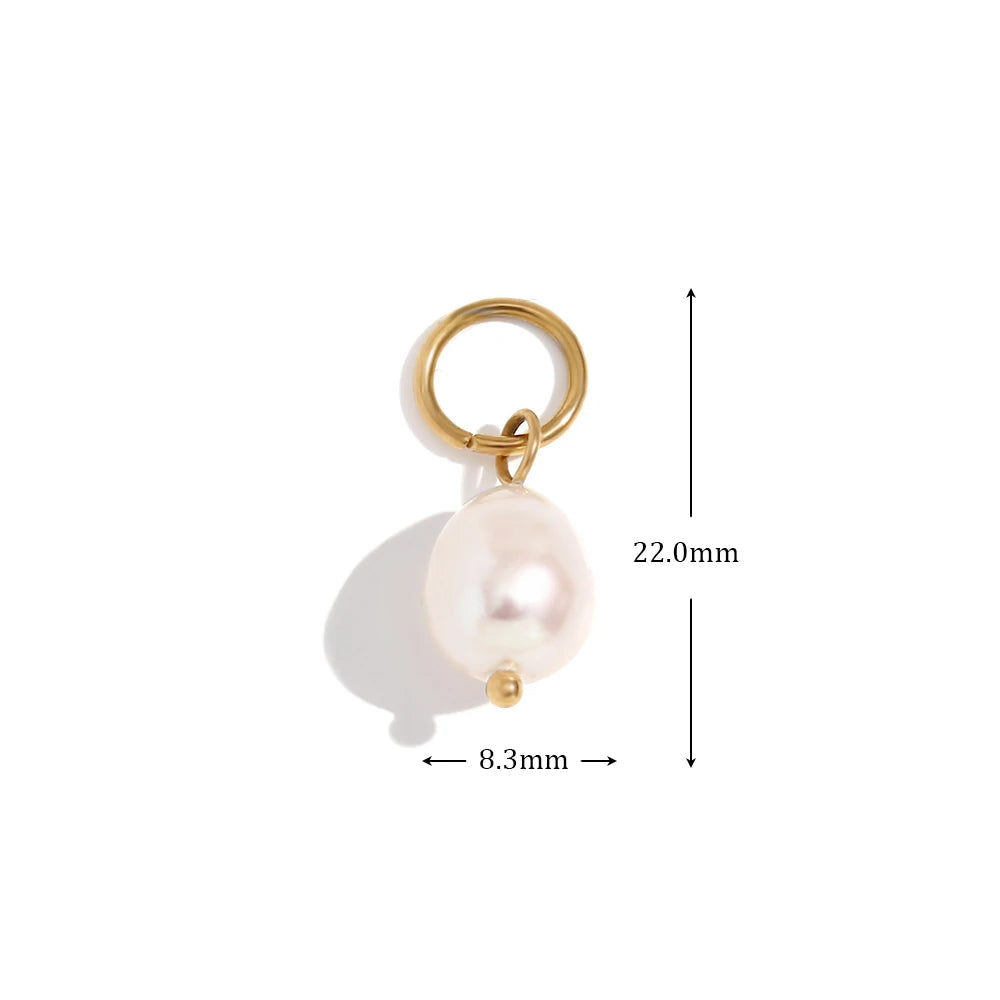 Brincos Argola com Pérola