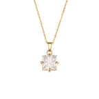 Colar Pingente Zircônia Cúbica